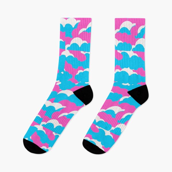 Item preview, Pink and blue clouds designed and sold by Thedigital91.