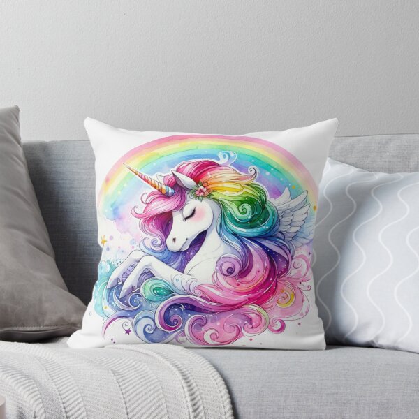Artikelvorschau, Regenbogen-Pegasus-Einhorn entworfen und verkauft von Star-Fragment.