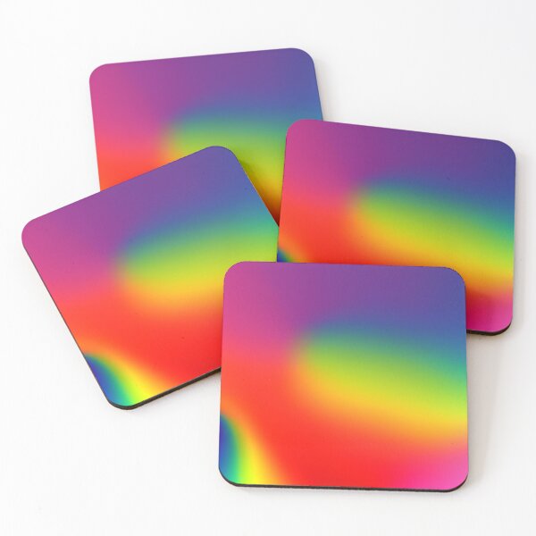 Item preview, Aesthetic rainbow gradient 111, Abstract Patterns designed and sold by RAINBOWGLASS.