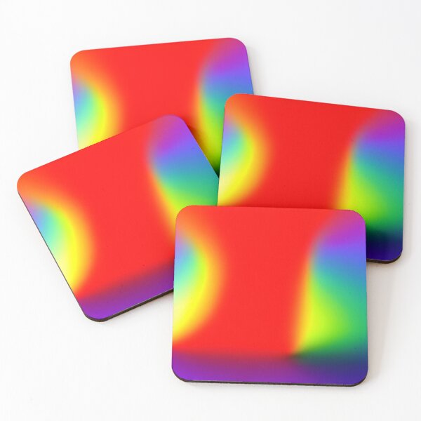 Item preview, Aesthetic rainbow gradient 121, Abstract Patterns designed and sold by RAINBOWGLASS.