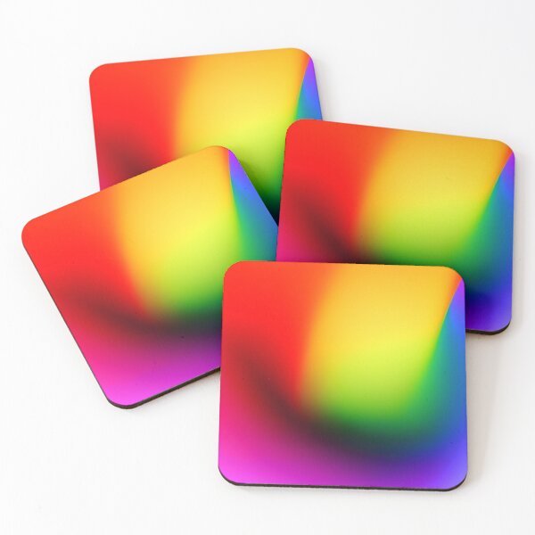 Item preview, Aesthetic rainbow gradient 128, Abstract Patterns designed and sold by RAINBOWGLASS.