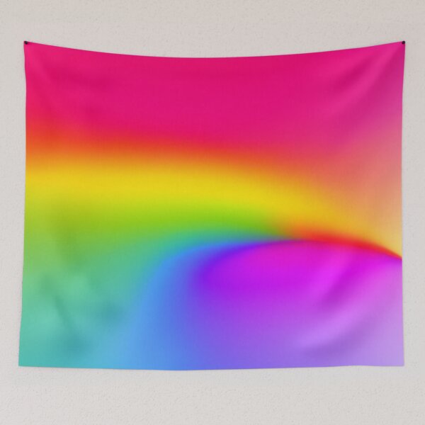 Item preview, Aesthetic rainbow gradient 134, Abstract Patterns designed and sold by RAINBOWGLASS.