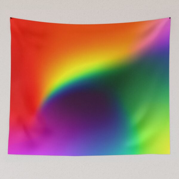 Item preview, Aesthetic rainbow gradient 135, Abstract Patterns designed and sold by RAINBOWGLASS.