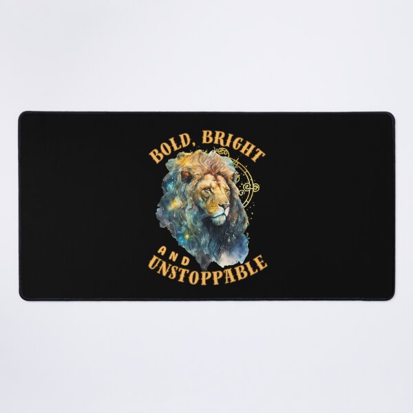 Item preview, Bold, Bright, And Unstoppable. leo sign designed and sold by ZodiacWonders.