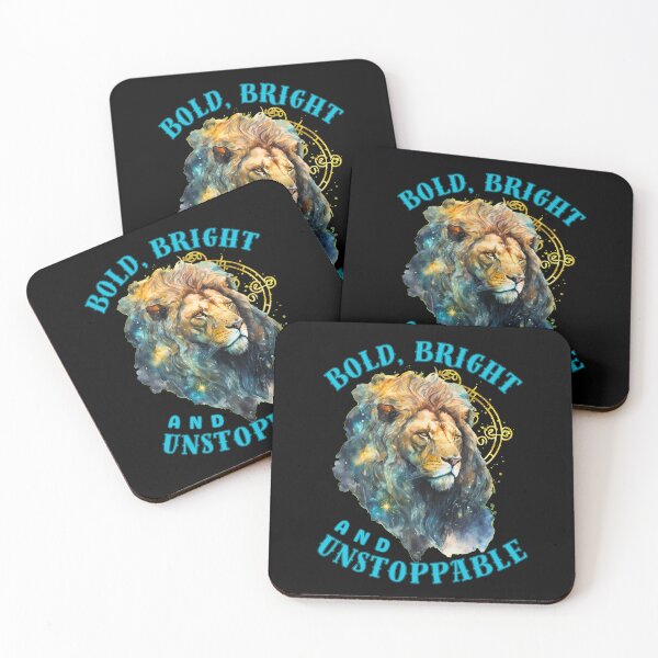 Item preview, Bold, Bright, And Unstoppable. leo birthday designed and sold by ZodiacWonders.
