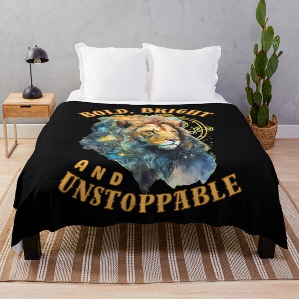 Item preview, Bold, Bright, And Unstoppable. leo sign designed and sold by ZodiacWonders.