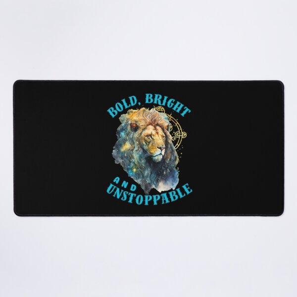 Item preview, Bold, Bright, And Unstoppable. leo birthday designed and sold by ZodiacWonders.