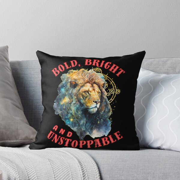 Item preview, Bold, Bright, And Unstoppable. leo astrology designed and sold by ZodiacWonders.
