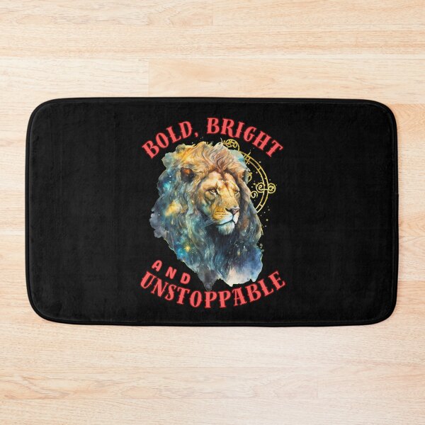 Item preview, Bold, Bright, And Unstoppable. leo astrology designed and sold by ZodiacWonders.