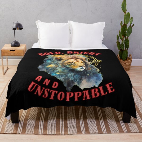 Item preview, Bold, Bright, And Unstoppable. leo astrology designed and sold by ZodiacWonders.