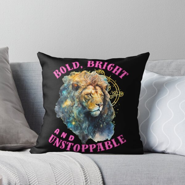 Item preview, Bold, Bright, And Unstoppable. leo horoscope designed and sold by ZodiacWonders.