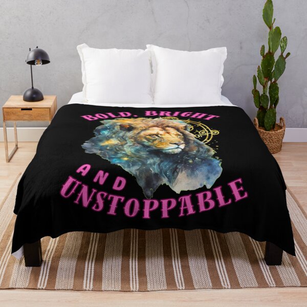 Item preview, Bold, Bright, And Unstoppable. leo horoscope designed and sold by ZodiacWonders.
