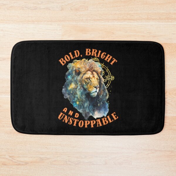 Item preview, Bold, Bright, And Unstoppable. leo quote designed and sold by ZodiacWonders.