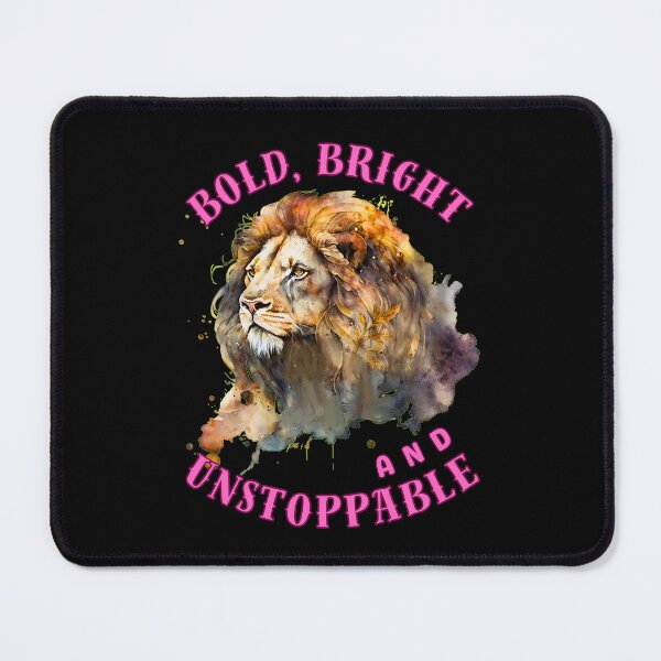 Item preview, Bold, Bright, And Unstoppable. fire sign designed and sold by ZodiacWonders.