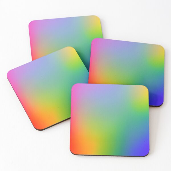 Item preview, Aesthetic rainbow gradient 142, Abstract Patterns designed and sold by RAINBOWGLASS.