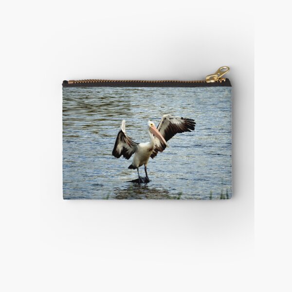 Item preview, Pelican drying off on a rock designed and sold by Rod Coysh.