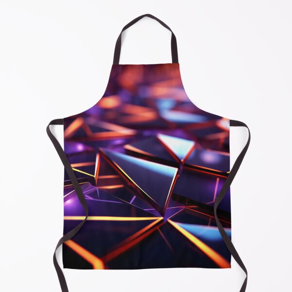 Item preview, 3d render, orange neon light, abstract ultraviolet background, laser grid, virtual network, glowing lines, polygonal mesh designed and sold by Gabi.Media.