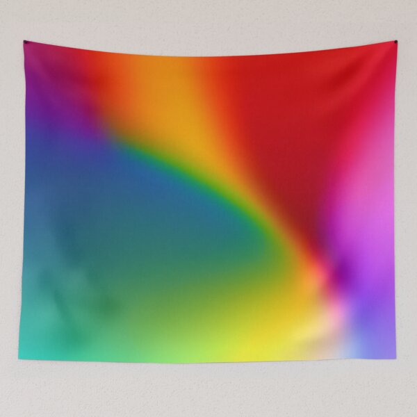 Item preview, Aesthetic rainbow gradient 150, Abstract Patterns designed and sold by RAINBOWGLASS.