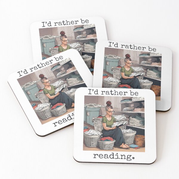 Item preview, I'd rather be reading designed and sold by InkDrinker23.