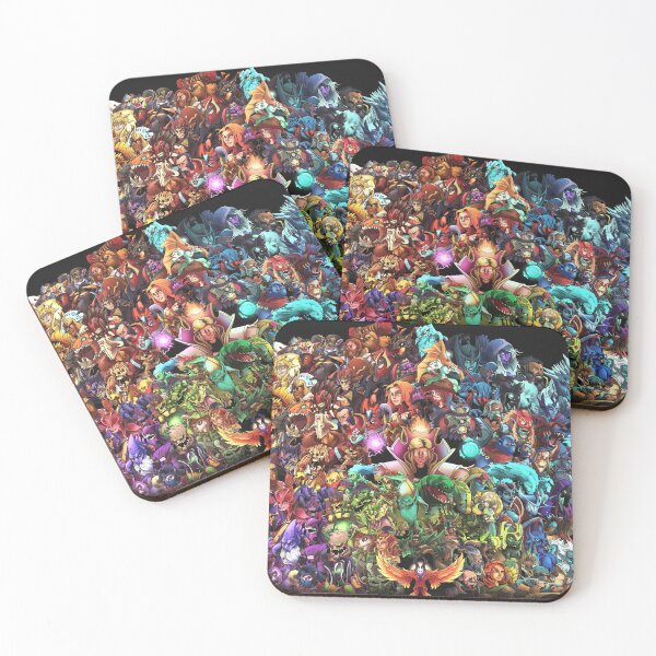 Item preview, Dota Heroes - Best Selling Design designed and sold by Aditya Bhole.