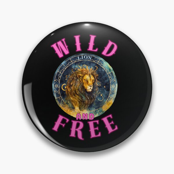 Item preview, Wild And Free. leo horoscope designed and sold by ZodiacWonders.