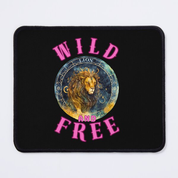 Item preview, Wild And Free. leo horoscope designed and sold by ZodiacWonders.