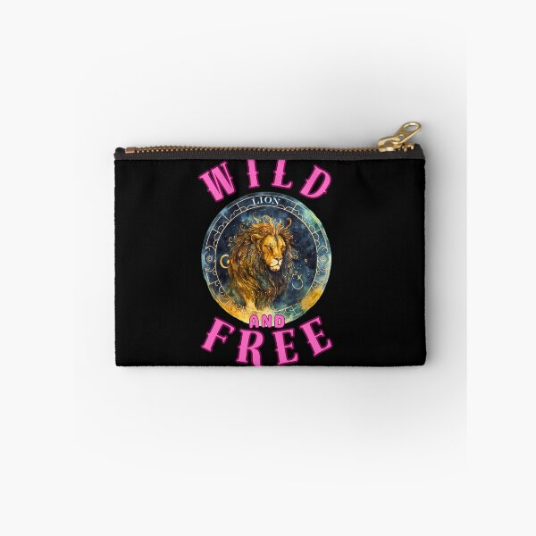 Item preview, Wild And Free. leo horoscope designed and sold by ZodiacWonders.