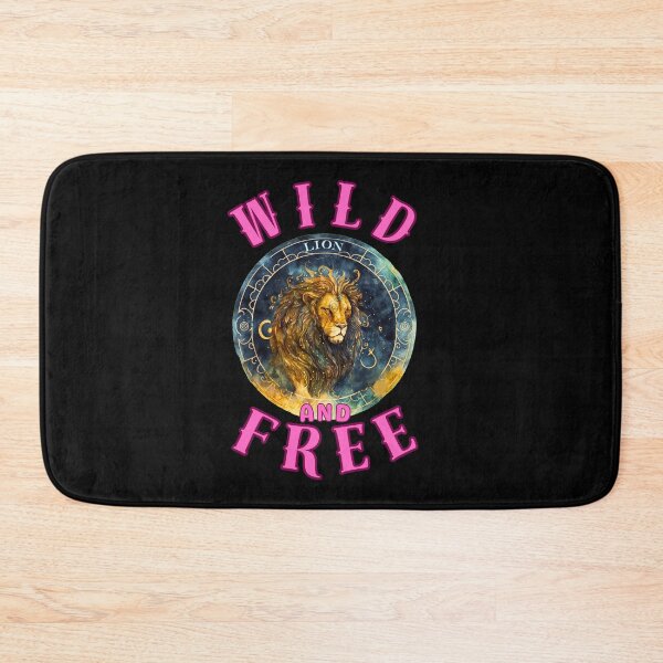 Item preview, Wild And Free. leo horoscope designed and sold by ZodiacWonders.