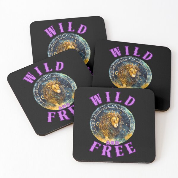 Item preview, Wild And Free. leo zodiac designed and sold by ZodiacWonders.