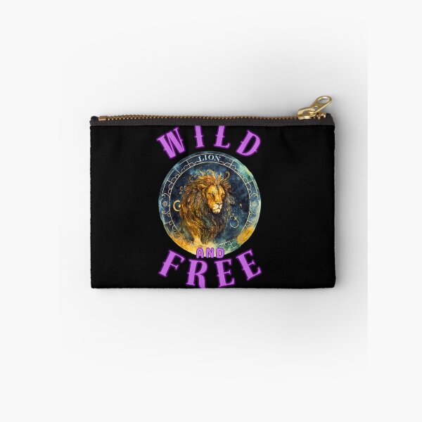 Item preview, Wild And Free. leo zodiac designed and sold by ZodiacWonders.