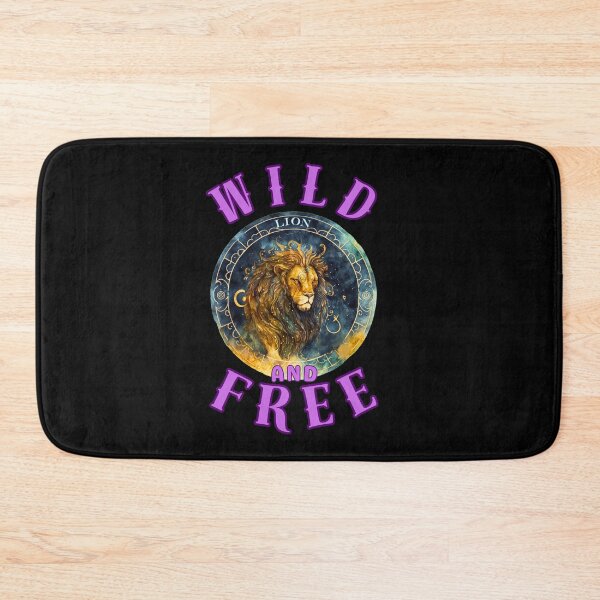 Item preview, Wild And Free. leo zodiac designed and sold by ZodiacWonders.