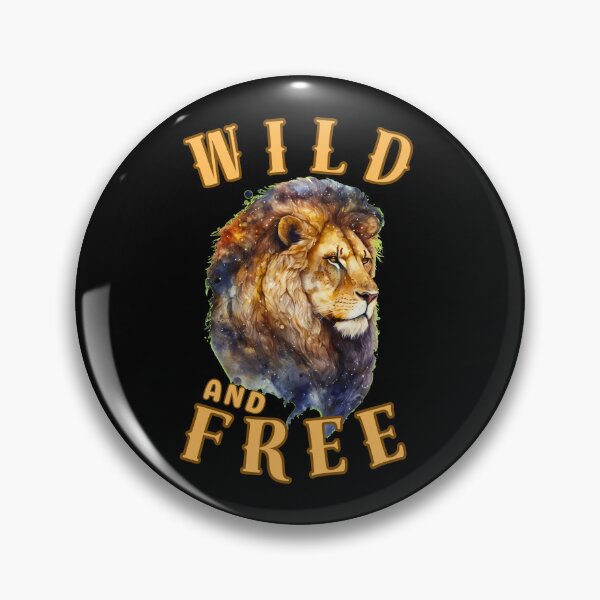 Item preview, Wild And Free. leo month designed and sold by ZodiacWonders.