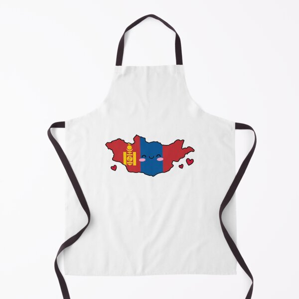 Item preview, Mongolia Flag Map Smile with Love designed and sold by pixelsparkzone.