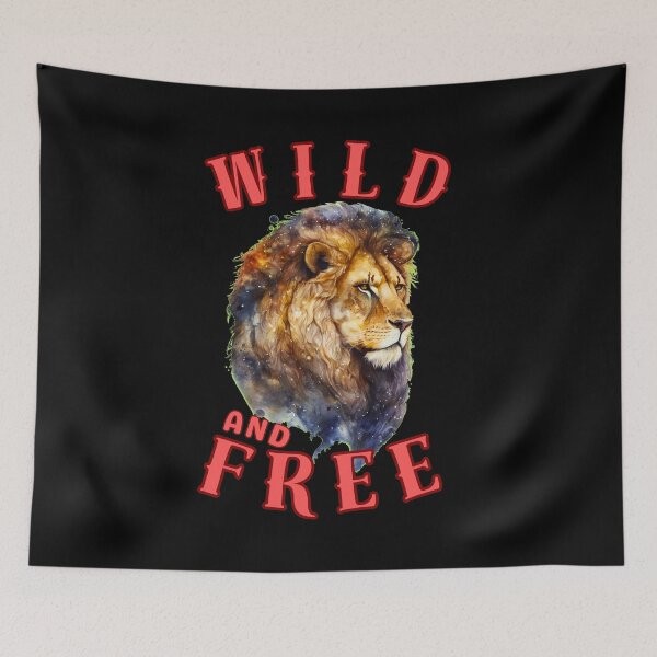 Item preview, Wild And Free. leo lovers designed and sold by ZodiacWonders.