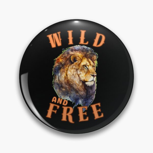 Item preview, Wild And Free. leo august designed and sold by ZodiacWonders.