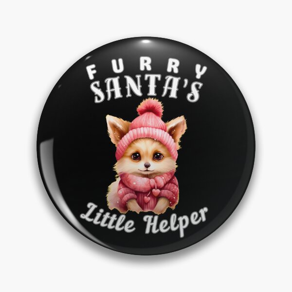 Item preview, Furry Santa's Little Helper designed and sold by FoxVibes.