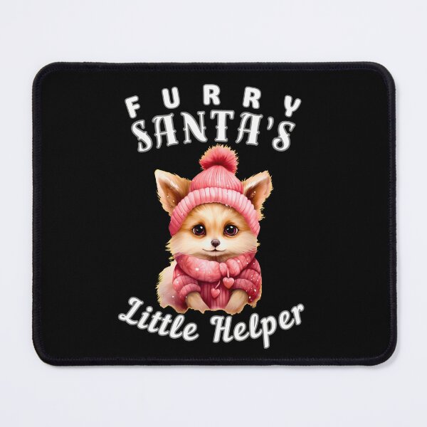 Item preview, Furry Santa's Little Helper designed and sold by FoxVibes.
