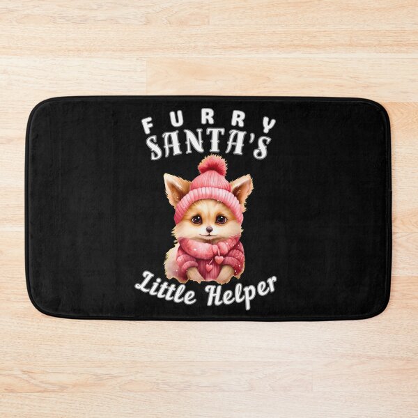 Item preview, Furry Santa's Little Helper designed and sold by FoxVibes.