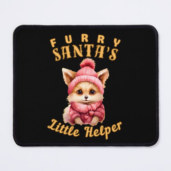 Item preview, Furry Santa's Little Helper. fox lover designed and sold by FoxVibes.