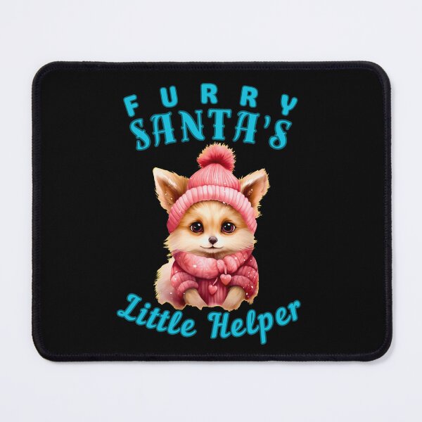 Item preview, Furry Santa's Little Helper. fox face designed and sold by FoxVibes.