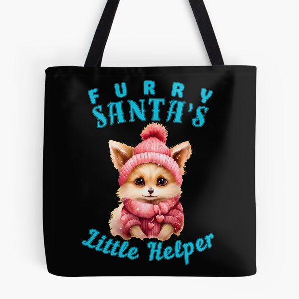 Item preview, Furry Santa's Little Helper. fox face designed and sold by FoxVibes.