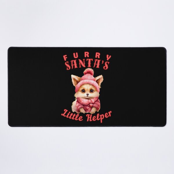 Item preview, Furry Santa's Little Helper. fox head designed and sold by FoxVibes.