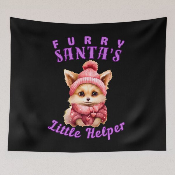 Item preview, Furry Santa's Little Helper. realistic fox designed and sold by FoxVibes.