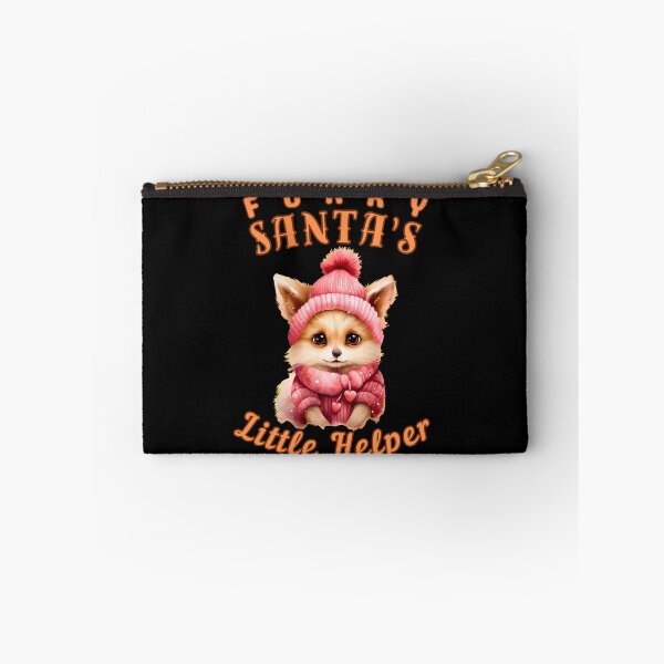 Item preview, Furry Santa's Little Helper. fox portrait designed and sold by FoxVibes.