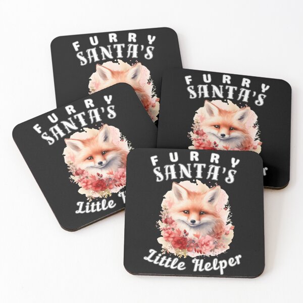 Item preview, Furry Santa's Little Helper. fox quote designed and sold by FoxVibes.