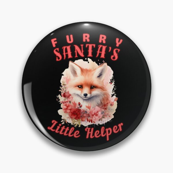 Item preview, Furry Santa's Little Helper. fox owner designed and sold by FoxVibes.