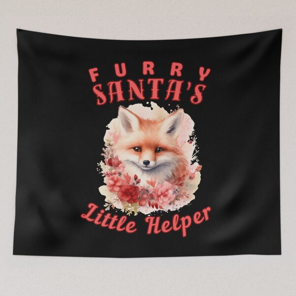 Item preview, Furry Santa's Little Helper. fox owner designed and sold by FoxVibes.