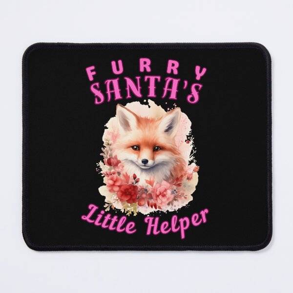 Item preview, Furry Santa's Little Helper. fox foxes designed and sold by FoxVibes.