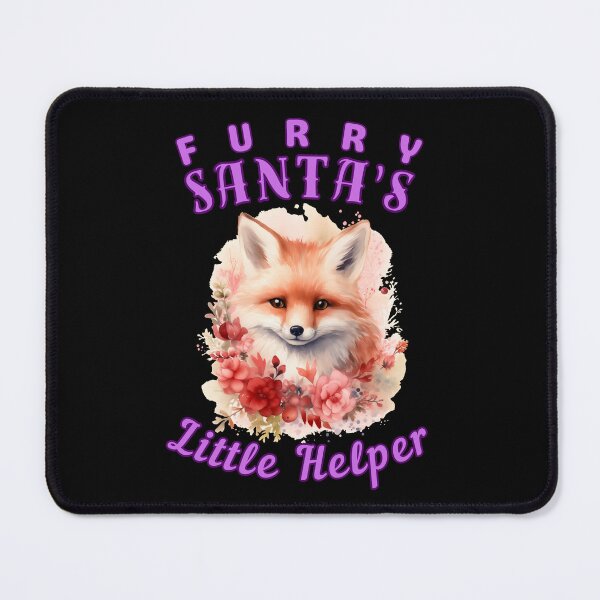 Item preview, Furry Santa's Little Helper. fox boho designed and sold by FoxVibes.