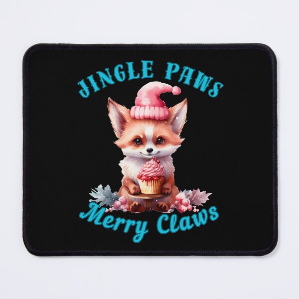 Item preview, Jingle Paws, Merry Claws. fox face designed and sold by FoxVibes.